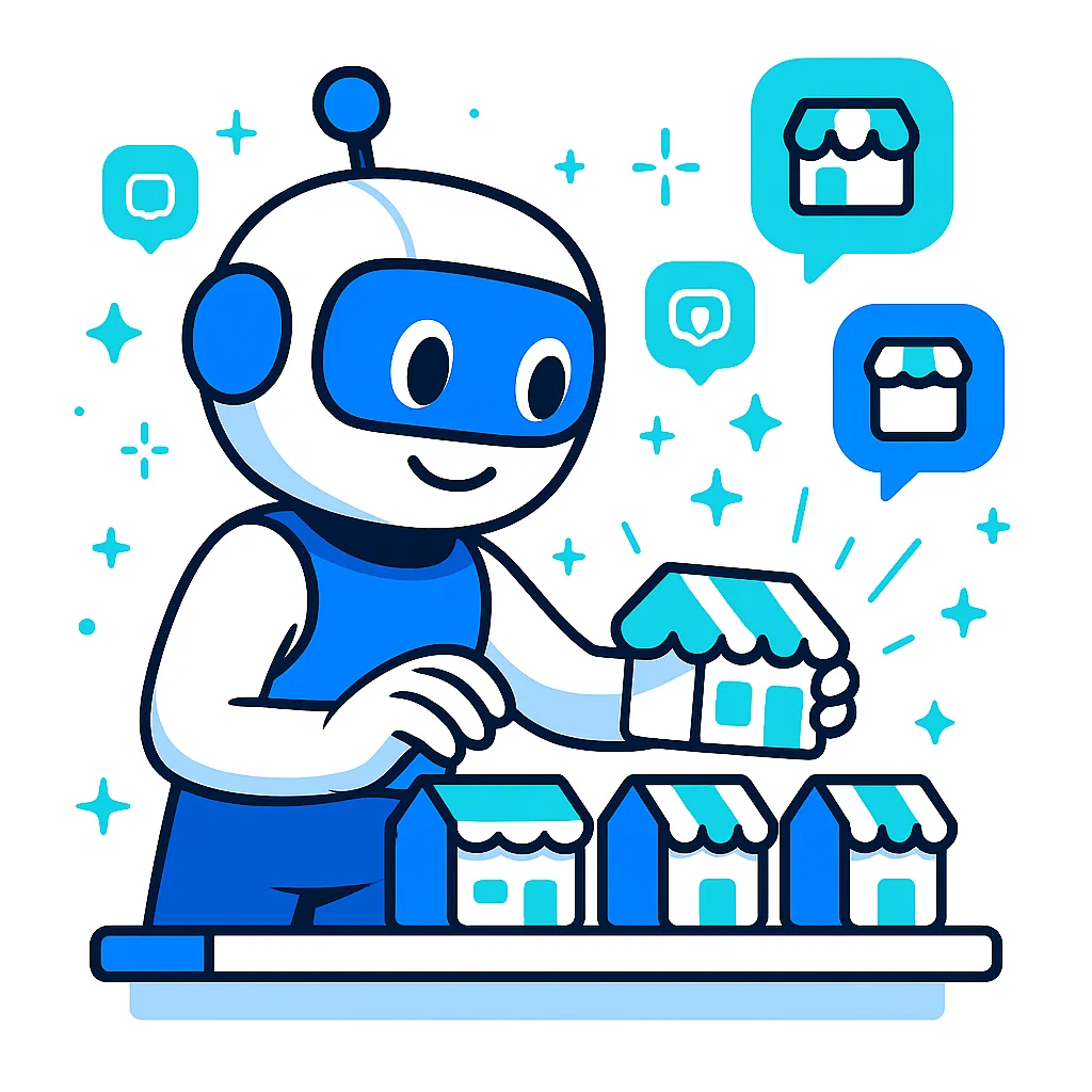 AI управляет несколькими магазинами